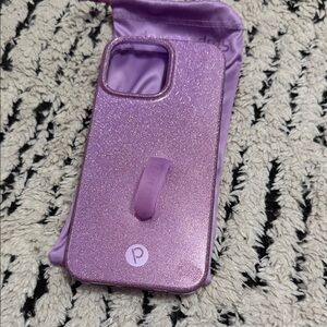 iPhone 16 Pro Max Lavender Sparkle Phone Case